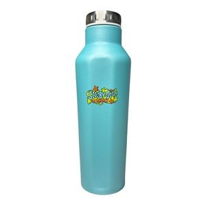 Scooby-Doo Run 20oz Insulated Blue Stainless Steel Screw Top Water Bottle